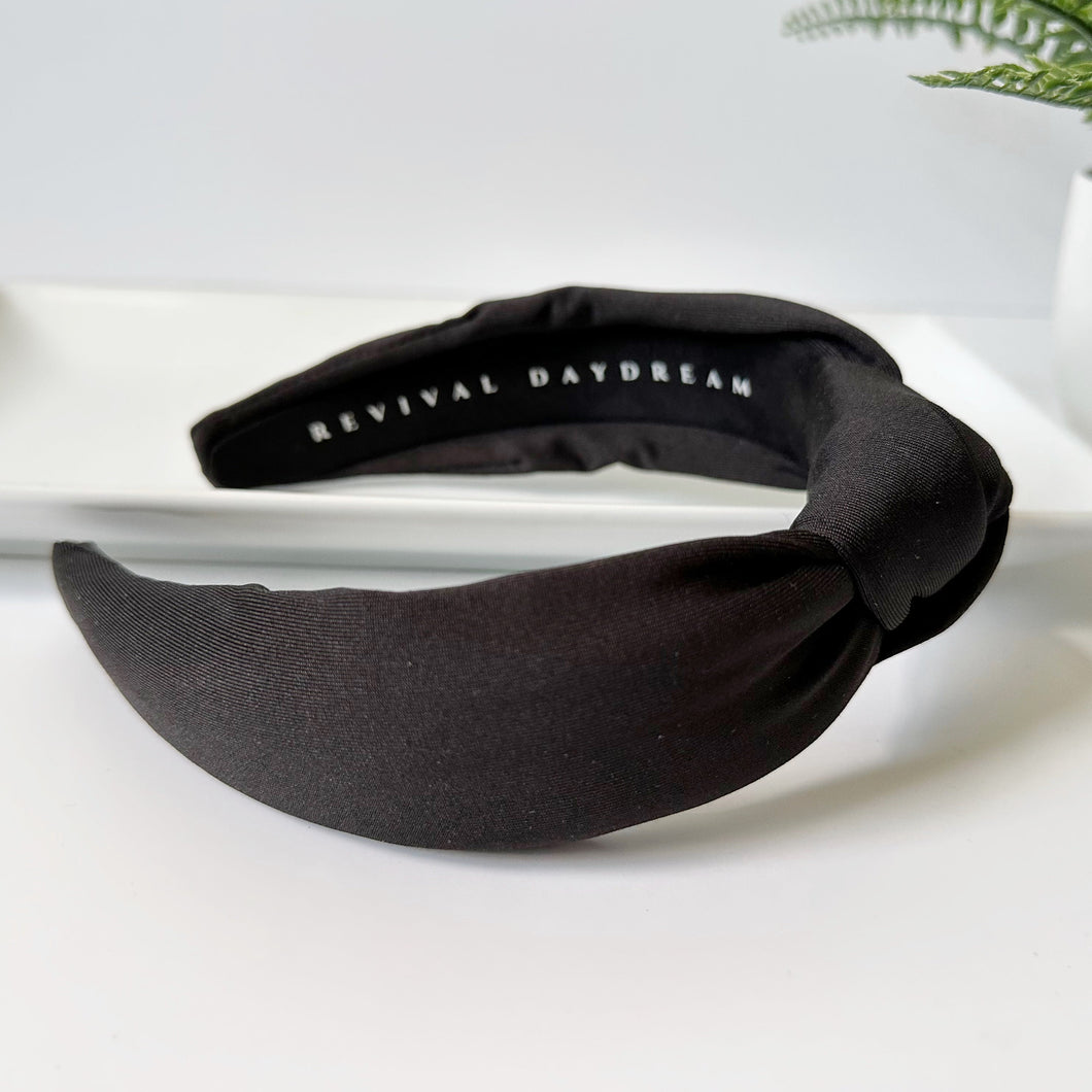 Black | Classic Headband